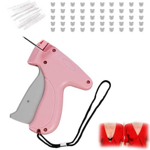 Quick Clothing Fixer, Quick Clothing Fixer Gun, Consulbe for Sewing Machine, Quilt Tacking Gun,Comes with 50/100Bear Buckles and 12/20 Plastic Needles, A Total of 660/1100 Pieces (C) von HOPASRISEE