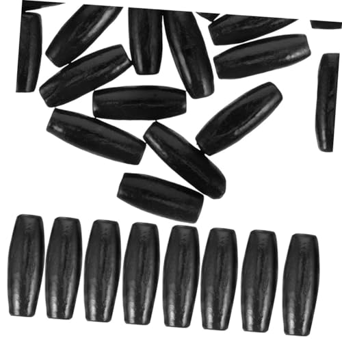 100 Stück Ovale Holzperlen Ahorn Unbehandelte Spacer Beads für Diy Schmuck Makramee Bastelprojekte Robuste und Langlebige Handwerksperlen mit Bohrung 100 Stück Ovale Holzperlen Ahorn Unbehandelte Spacer Beads für Diy Schmuck Makramee Bastelprojekte Robuste und Langlebige Handwerksperlen mit Bohrung von HORIALENCE