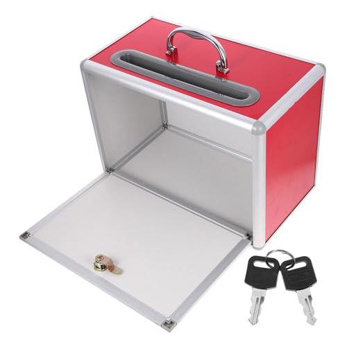 HORIALENCE 1Stück Stimmabgabe Box aus Praktische Lotteriebox für Partys für Veranstaltungen Büro und Schule mit Sicherem Steckplatz HORIALENCE 1Stück Stimmabgabe Box aus Praktische Lotteriebox für Partys für Veranstaltungen Büro und Schule mit Sicherem Steckplatz von HORIALENCE