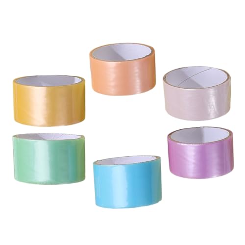 HORIALENCE 6 Rollen Perle Klebriger Ballband Klebendes Kugelband Klebriges Ballband Handwerksbedarf Farbiges Abdeckband Dekoratives Klebeband Farbiges Band Farbabdeckband Bopp HORIALENCE 6 Rollen Perle Klebriger Ballband Klebendes Kugelband Klebriges Ballband Handwerksbedarf Farbiges Abdeckband Dekoratives Klebeband Farbiges Band Farbabdeckband Bopp von HORIALENCE