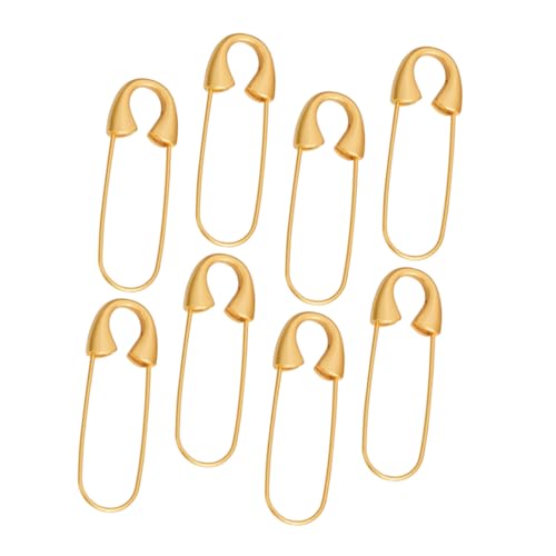 HORIALENCE 8 Stück Stift DIY-schmucknadeln Kleid Sicherheitsnadeln Große Nadelbrosche Schalnadel Clips Für Schalkleider Bastelnadeln Selber Machen Kleiderklammern Schal Brosche Metall Golden HORIALENCE 8 Stück Stift DIY-schmucknadeln Kleid Sicherheitsnadeln Große Nadelbrosche Schalnadel Clips Für Schalkleider Bastelnadeln Selber Machen Kleiderklammern Schal Brosche Metall Golden von HORIALENCE