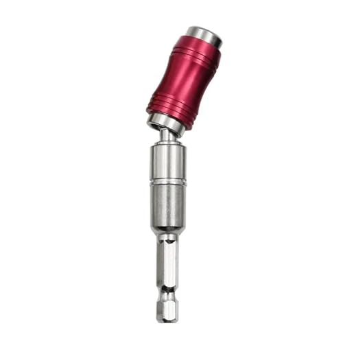 1/4"Hex Magnetic Pivoting Drill Bit Quick Change Drive Guide Drill Pivoting Bit Holder for Tight Spaces Magnetic Bit Tip Holder HOROJDTH(Red-1pc) von HOROJDTH