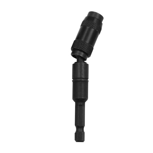 1/4 "Hex Shank Magnetic Pivoting Screw Drill Tip 88/145mm Quick Change Locking Bit Holder Woodworking Hand Tool Extension Rod HOROJDTH(88mm Black) von HOROJDTH