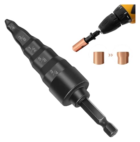 5 in 1 Copper Tube Expander Pipe Expander Dril Repair Support Swaging Tool Drill Bit Expander Flaring Tools HOROJDTH von HOROJDTH