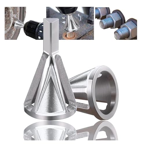 HSS Deburring Chamfer Tool External Deburring Drill Bit Remove Burr Tool for Metal Drilling Tool Deburring Chuck Tools A HOROJDTH von HOROJDTH