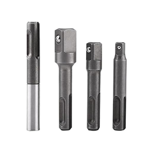 SDS Plus Socket Driver Drills Set Drill Bit Adaptor 1/4" 3/8" 1/2" Chrome Vanadium Steel Socket Adapter Power Drill Extense Tool HOROJDTH von HOROJDTH