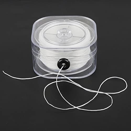DIY-Kristallperlen-Stretch-Elastikfaden mit Box, transparent, transparent, rund, Perlendraht/-Schnur/-Schnur, Durchmesser 0,2/0,6/0,8/1,0 mm, Durchmesser 0,8 mm, 80 Meter DIY-Kristallperlen-Stretch-Elastikfaden mit Box, transparent, transparent, rund, Perlendraht/-Schnur/-Schnur, Durchmesser 0,2/0,6/0,8/1,0 mm, Durchmesser 0,8 mm, 80 Meter von HOTIPS
