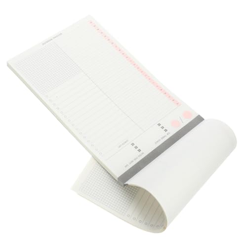 HOUDERCO 1 Buch Des Haushalts-memo-pads Bequemer Planer Notepad Multifunktions-notizblock-planungsblock von HOUDERCO