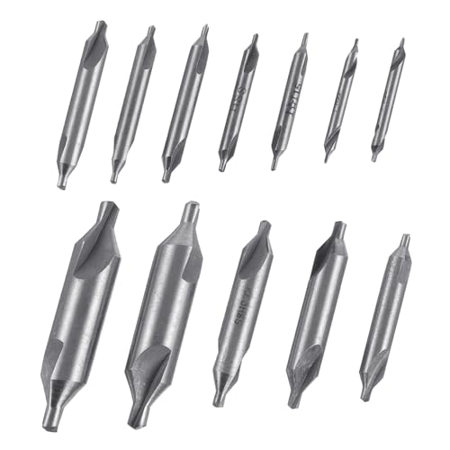 HOUDERCO 1Tasche Hochgeschwindigkeitsstahl Zentrierbohrer Teilig Chamfer Bits für Präzise Lochbearbeitung Verschiedene Langlebig und Verschleißfest HOUDERCO 1Tasche Hochgeschwindigkeitsstahl Zentrierbohrer Teilig Chamfer Bits für Präzise Lochbearbeitung Verschiedene Langlebig und Verschleißfest von HOUDERCO