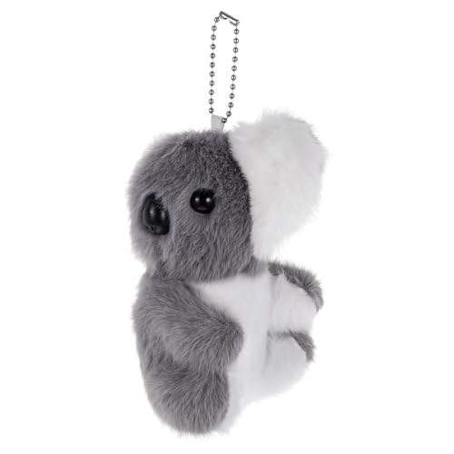 HOUDERCO Koala-schlüsselanhänger, Hängende Ornamente, Koala-schlüsselanhänger, Anhänger, Rucksack, Plüschpuppen-charms von HOUDERCO