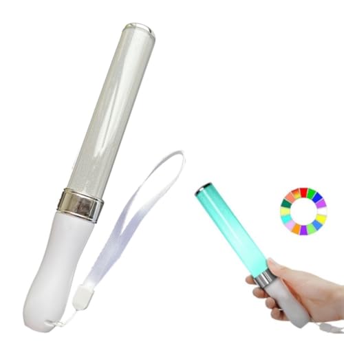 HOUSON LED-Konzert Leuchtstab, 15 Farben Flash Stick Leuchtstab Fluoreszierender Stick für Hochzeit, Raves, Party, Silvester, Geschenke, Ostern, Geburtstag von HOUSON