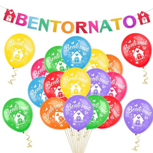 HOWAF 22 Stuck Willkommen Zuhause Banner Willkommen Zuhause Ballons fur Willkommen Zuhause Dekoration von HOWAF