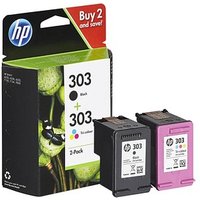 HP 303 (3YM92AE) schwarz, color Druckerpatronen, 2er-Set von HP