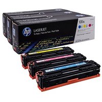 HP 131A (U0SL1AM) cyan, magenta, gelb Tonerkartuschen, 3er-Set von HP