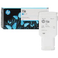 HP 738 (676M6A) cyan Druckerpatrone von HP