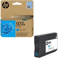 HP 937e (4S6W6NE) cyan Druckerpatrone von HP