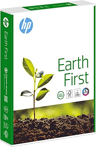 HP Earth First Universalkopierpapier, 80g/m², Din A4 - Karton zu 1 Stück á 500 Blatt von HP