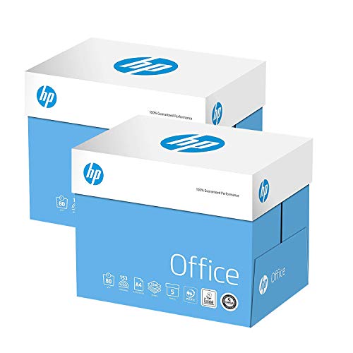 HP Papers, Kopierpapier, A4, 80 g/m², 2 Ries 10 x 500 Sheets weiß von HP