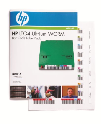 HP Q2010A LTO Ultrium WORM bar code labels 100er-Pack von Hewlett-Packard