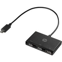 HP USB-Hub 3-fach schwarz von HP