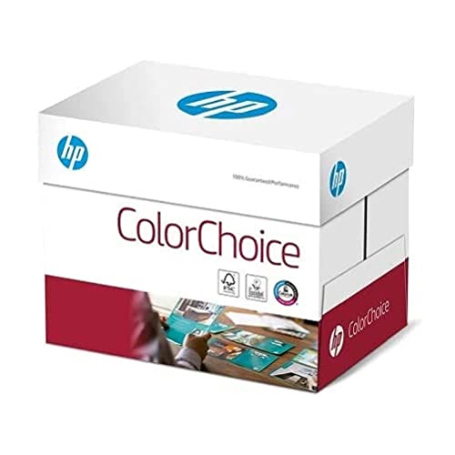 Hewlett-Packard CHP 751 Color-Choice Drucker-/Laserpapier 100 g DIN-A4, 2.500 Blatt, weiß, extraglatt, 5 Pack = 1 Karton von Hewlett-Packard