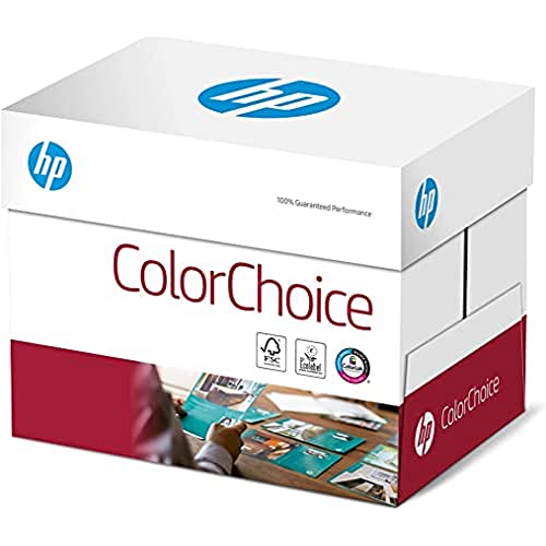 Hewlett-Packard CHP 765 Color-Choice Laserpapier 250 g DIN-A3, 420 x 297 mm, hochweiß, extraglatt, 1 Karton = 6 Pack von HP