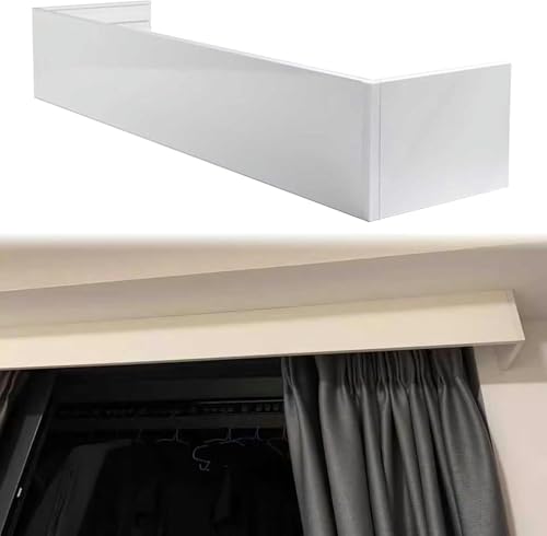 HPTHLY Verdunkelungsvorhang, Volantkasten Für Fenster, Decken-/Wandmontage, Dekoratives Paneel, 6 M Lang, Wandmontage, 220 cm Stangenabdeckung, Schallwandschienen Nich,Ceiling Mount-210cm/6.9ft HPTHLY Verdunkelungsvorhang, Volantkasten Für Fenster, Decken-/Wandmontage, Dekoratives Paneel, 6 M Lang, Wandmontage, 220 cm Stangenabdeckung, Schallwandschienen Nich,Ceiling Mount-210cm/6.9ft von HPTHLY