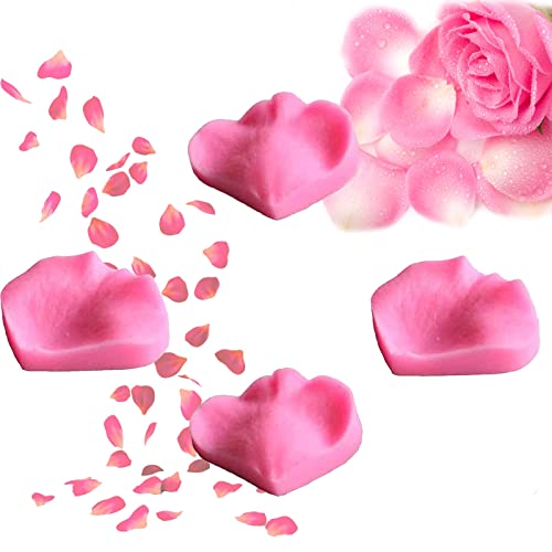 HPiano 4 Stücke Zucker Handwerk Kunst Rose Blume Blütenblätter Veiner Fondant Vereisung Silikon Vereisung Schimmel Präge Kuchen DIY Formen Candy Dekoration Form Kuchen dekorieren Formen von HPiano