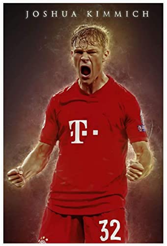 5D Diamant Painting Set FüR Erwachsene Und Kinder Der legendäre Fußballspieler Joshua Kimmich DIY Diamond Painting Kristall Strass Diamant Stickerei GemäLde 15.7"x19.7"(40x50cm) Kein Rahmen von HRTNS