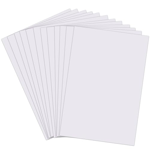 50 Stück laternenzuschnitte transparentpapier für laternen rohlinge rund 210mmx 297mm Transparentpapier zum Basteln individuellen Laternen Laternenzuschnitte zum Pauspapier, Architektenpapier (Weiß) von HSLPSM