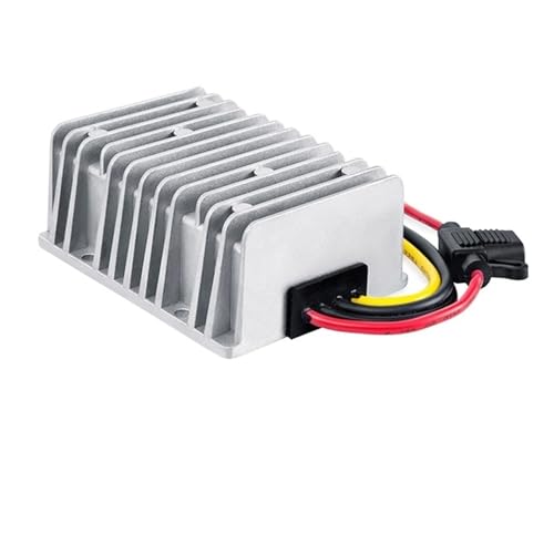 HTEJFUXQE 48VDC to 12VDC 5A 10A 20A 30A 40A 50A 60A Cart Voltage Reducer DC DC Step Down Converter (36V 48V to 12V 30A) von HTEJFUXQE