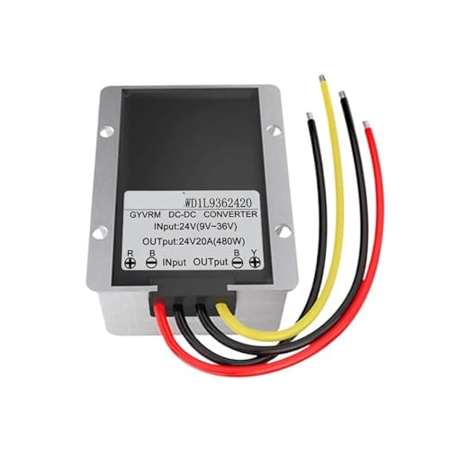 HTEJFUXQE DC-DC 9V-36V to 24V 10A 15A 20A Regulated Power converter9-36V to 24V Power Converter 24V(9-36V) to 24V10A von HTEJFUXQE