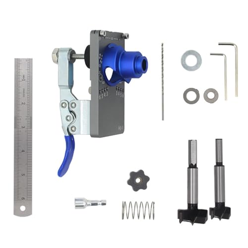 35 Mm Versteckte Scharnierschatten Bohrloch Bohrführer Bit Bit Tür Bohrloch Schablone Und Bit Für Schranktür von HUAANYA