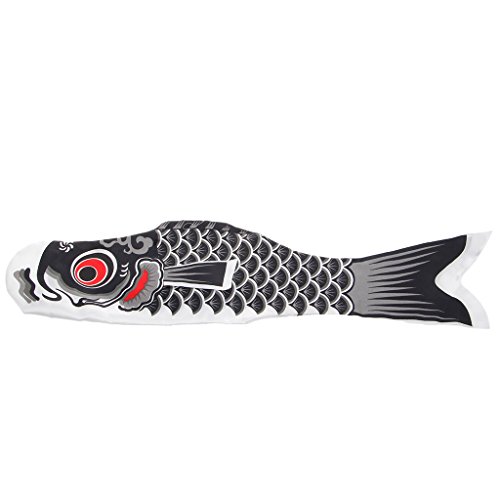 HUAJINGKEJI 70 cm Nobori Karpfensocken Koinobori Bunte Fische zum Aufhängen Wanddekoration von HUAJINGKEJI