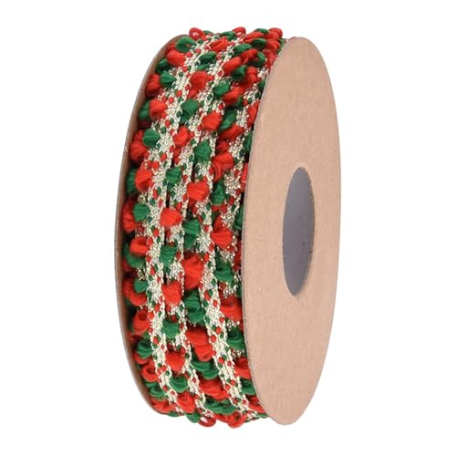 HUAJINGKEJI Elegantes Seidenband zum Basteln und Verpacken, Plüschstoff, Verpackungsbänder, buntes Blumen-Band, Gürtel von HUAJINGKEJI