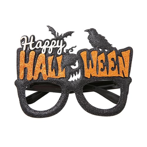 HUAJINGKEJI Halloween Kostüm Brille Neuheit Brille Anziehbrille Kürbisgläser für Erwachsene Kostüme von HUAJINGKEJI