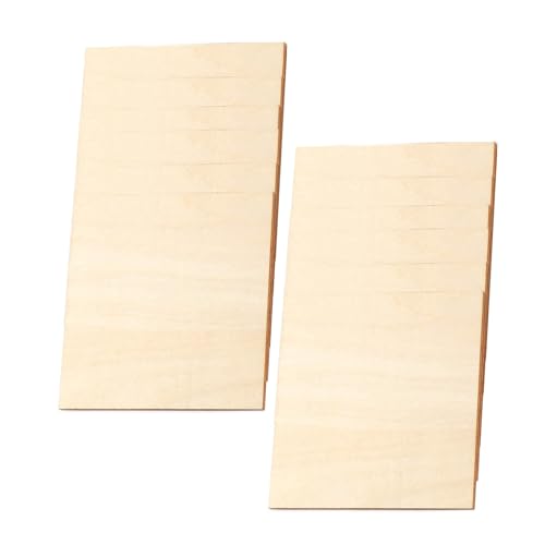 HUAJINGKEJI Lindenholzplatten, unlackiert, 15,2 cm, 30,6 cm, unlackiertes Holz, quadratisch, Bretter, Holzplatten für Kunsthandwerk von HUAJINGKEJI