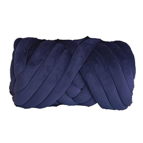 HUAJINGKEJI Tube Yarn Big Twist Tube Garn zum Stricken, Zopf, Baumwollfaden für handgefertigte Decken, Kissen, Tiernest von HUAJINGKEJI