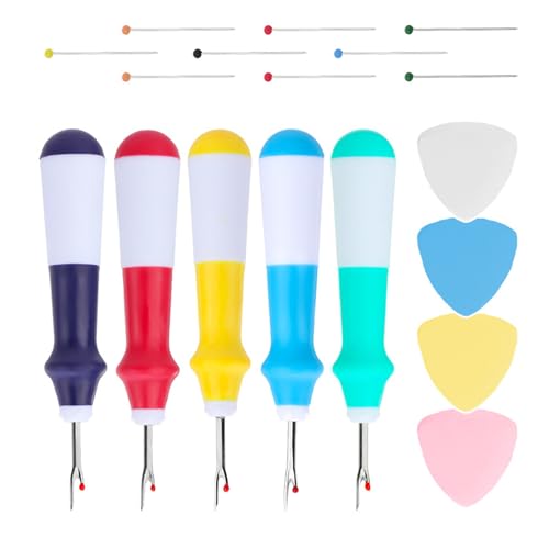 5 Set Sewing Seam Rippers Sewing Pins Stitching Remover Tool Stitching Thread Unpicker Tailors Chalk von HUANGGG