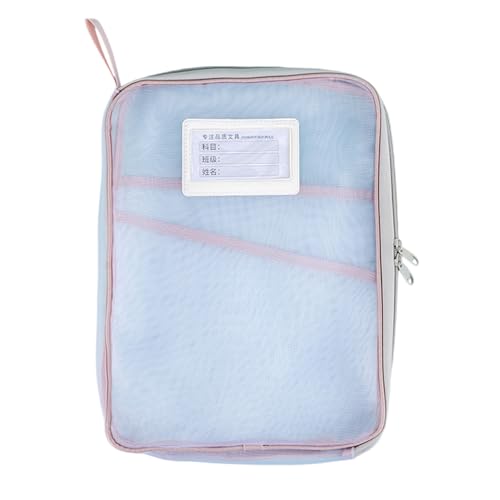 Große Kapazität Net File Storage Bag Hausaufgaben-Organizer Tasche Reißverschluss Akademische Datei Tasche für Schule Dokument Organizer Tasche von HUANGGG