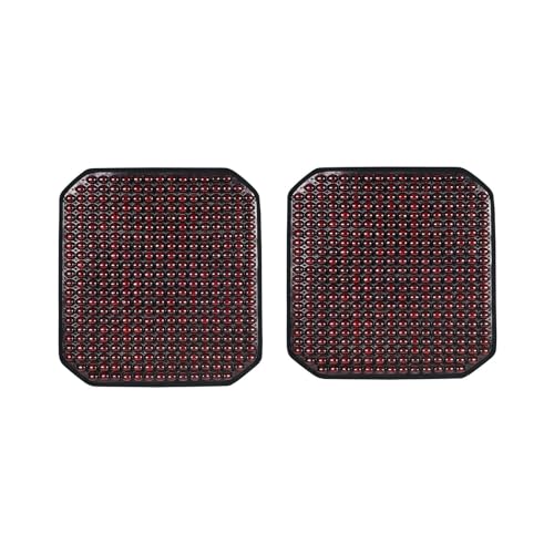 HUANGSHIJUNOUS Stuhlkissen mit Perlen, 2 Stück Stuhlkissen aus kalten Holzperlen, bequemes, kühles Sommer-Massagestuhlkissen for Autozubehör(2pcs) von HUANGSHIJUNOUS