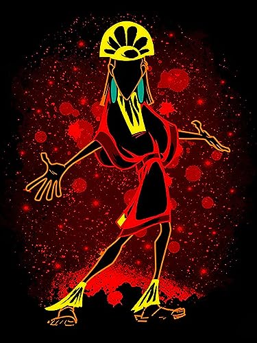 HUANNY DIY Diamond Painting Kuzco Diamond Art, 5D Full Drill Cross Stitch Embroidery kit for Beginners von HUANNY