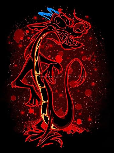 HUANNY DIY Diamond Painting MuShu Diamond Art Kits, 5D Full Drill Cross Stitch Embroidery kit for Beginners von HUANNY