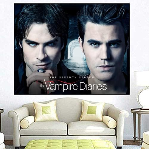 HUASHUZI 5d diamond painting vampire diaries bilder diamant painting set full 30x40cm diamant malerei movie film poster erwachsene kreuzstich kits von HUASHUZI