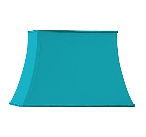 HUGUES RAMBERT Pagodenlampe, Lampenschirm, Rechteckig, Ø 35 x 25/23 x 14/25, Blanc Cassé, Fuchsia, Turquoise, Noir, Taupe, Orange, Vert Vif, Bordeaux, Rouge Bronze, Violine, Bleu Jaune Beige Rose von HUGUES RAMBERT