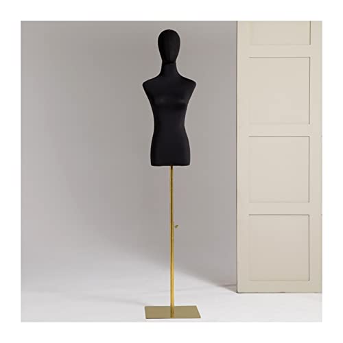 HUIBBGO Weibliche Höhe Einstellbar Leinen Stoff Modell Kleidung Display Stand Dummy Puppen Für Shop Fenster Braut Kleid 3 Stile von HUIBBGO