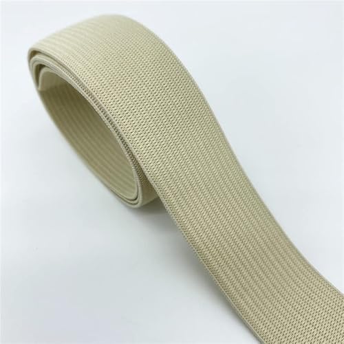 HUIJIQX Elastisches Nähband für Gummiband, Taillenband, Stretchseil, elastisches Band (28,25 mm 2 Yards) von HUIJIQX