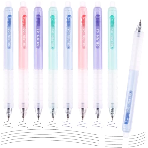 Radierbarer Kugelschreiber,8 Stück Tintenroller Radierbar,Erasable Pen Set,Radierbare Stifte,Radierbarer Tintenroller,Kugelschreiber Radierbar,Radierbare Stifte Set,Schule Bürobedarf Schulsachen von HUIKUANGEU