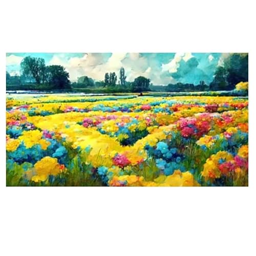 Deko Küche Modern Poster & Kunstdrucke Deko Schlafzimmer Modern Blumen Bäume Ölgemälde auf Leinwand Wand Kunst Poster und Drucke Wand Bilder für Wohnzimmer Schlafzimmer Nordic Wohnkultur von HUNNY