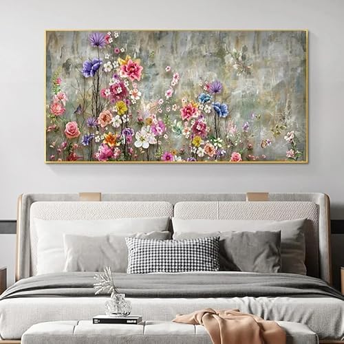 Schöne Bilder Fürs Schlafzimmer Bilder Schlafzimmer Wandbilder Schlafzimmer Blumen Bäume Ölgemälde auf Leinwand Wand Kunst Poster und Drucke Wand Bilder für Wohnzimmer Schlafzimmer Nordic Wohnkultur von HUNNY